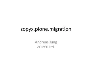 zopyx plone migration