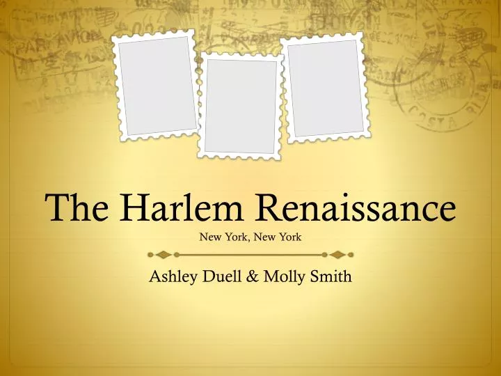the harlem renaissance new york new york