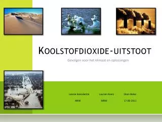 k oolstofdioxide uitstoot