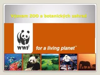 v znam zoo a botanick ch zahrad