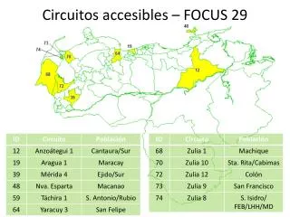 circuitos accesibles focus 29