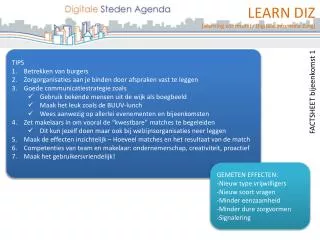 learn diz learning community digitale informele zorg