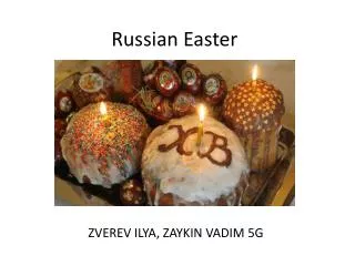 Russian Easter