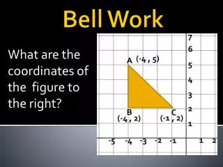 Bell Work