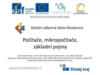 po ta e mikropo ta e z kladn pojmy