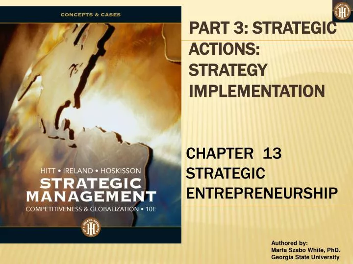 part 3 strategic actions strategy implementation