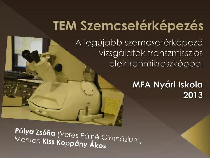 tem szemcset rk pez s