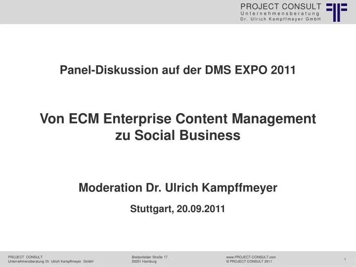 von ecm enterprise content management zu social business