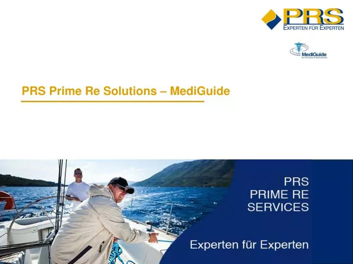 prs prime re solutions mediguide