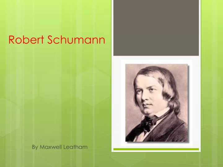 robert schumann