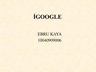 google