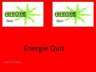 energie quiz