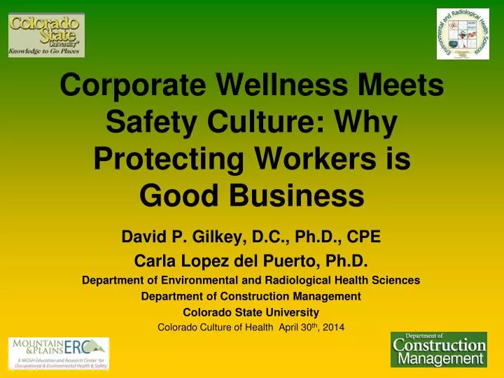 corporate wellness meets safety culture why protecting workers is good business
