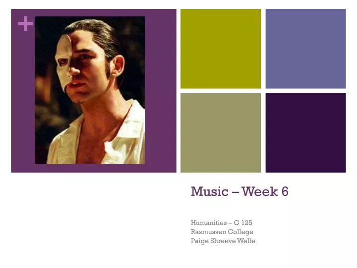 music week 6