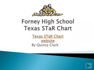 Forney High School Texas STaR Chart Texas STaR Chart website