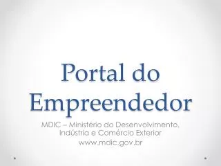portal do empreendedor