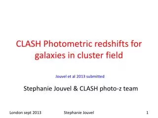 CLASH Photometric redshifts for galaxies in cluster field