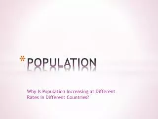 POPULATION