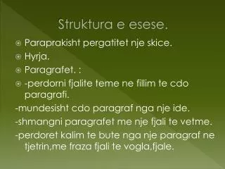 struktura e esese