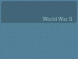 world war ii