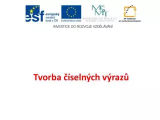 tvorba seln ch v raz