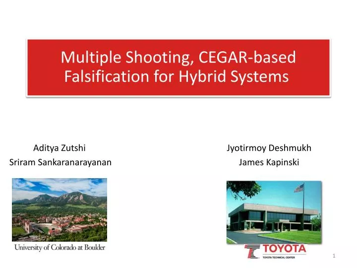 multiple shooting cegar based falsification for hybrid systems