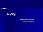 MySQL - slide 1