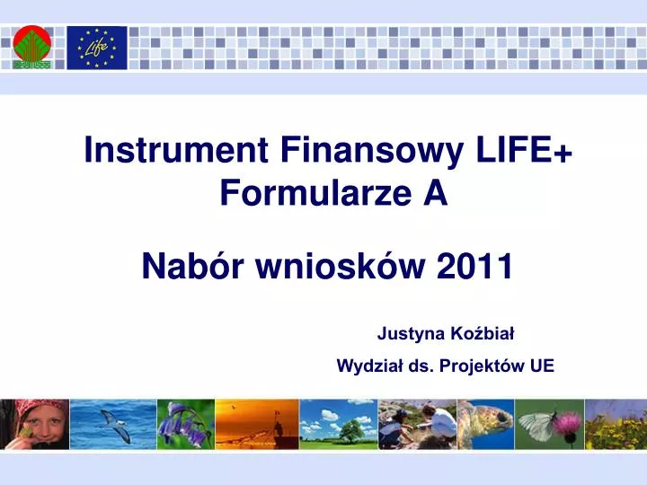 instrument finansowy life formularze a nab r wniosk w 2011