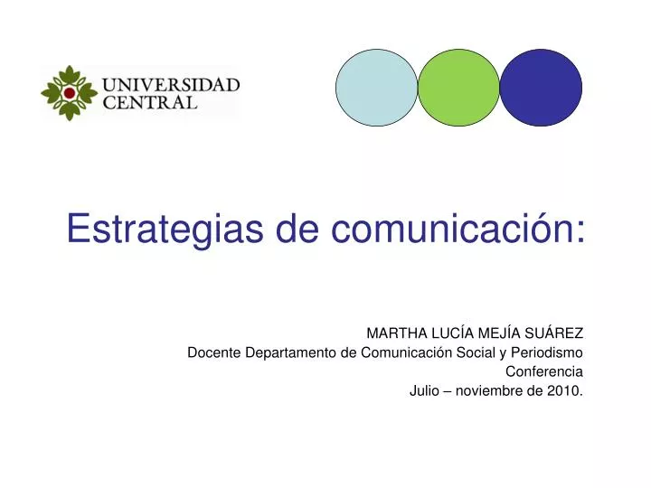 estrategias de comunicaci n