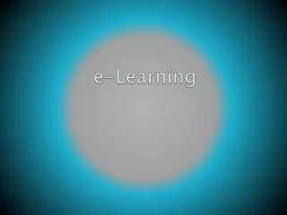 e learning