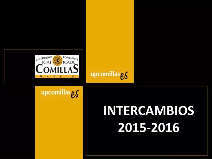 intercambios 2015 2016