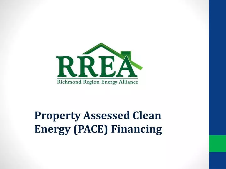 property assessed clean energy pace financing