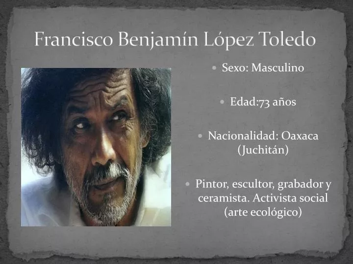 francisco benjam n l pez toledo