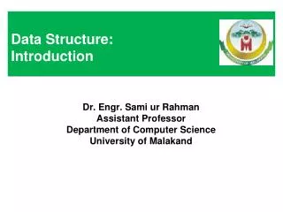 Data Structure: Introduction