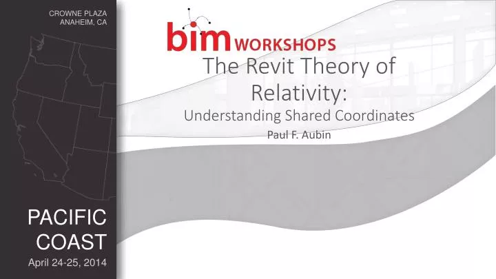 the revit theory of relativity understanding shared coordinates