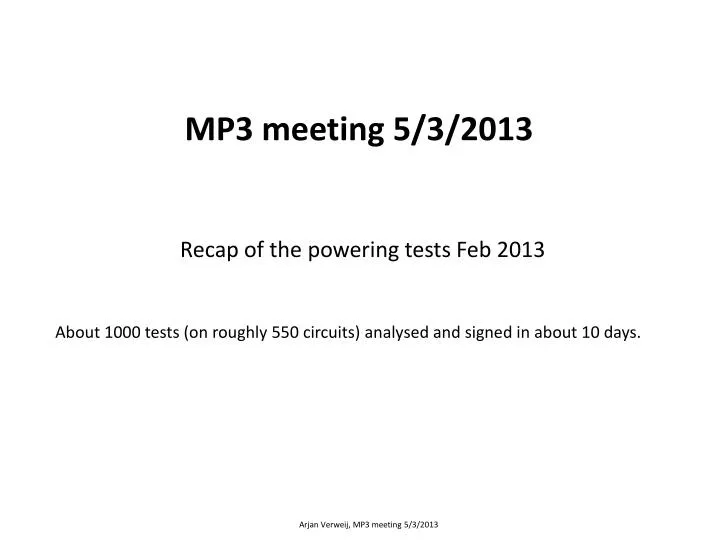 mp3 meeting 5 3 2013