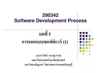 290342 software development process