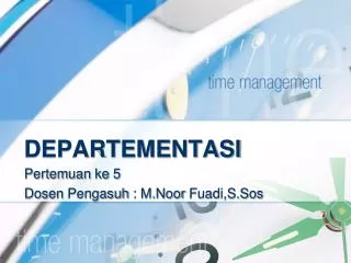 departementasi