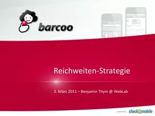 reichweiten strategie