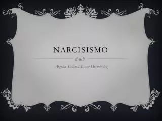 narcisismo