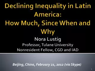 Beijing, China, February 21, 2012 ( via Skype)