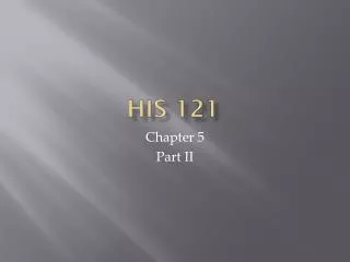 HIS 121