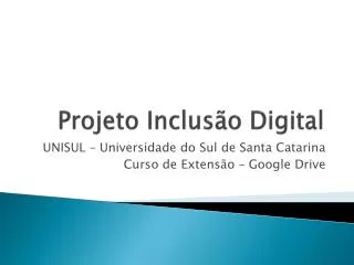 projeto inclus o digital