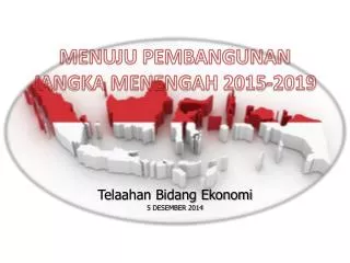 menuju pembangunan jangka menengah 2015 2019
