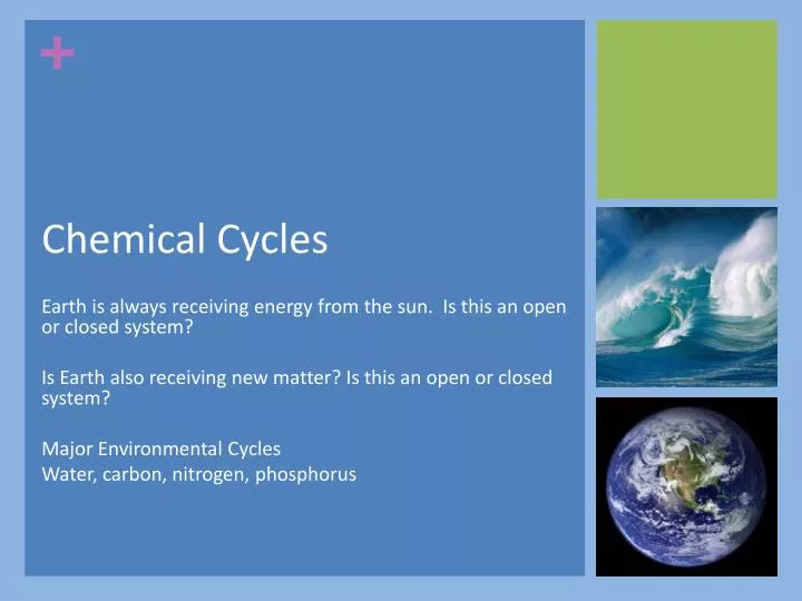 chemical cycles