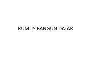 rumus bangun datar