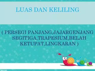 luas dan keliling