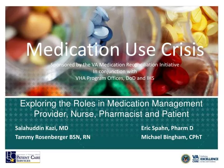 exploring the roles in medication management provider nurse pharmacist and patient