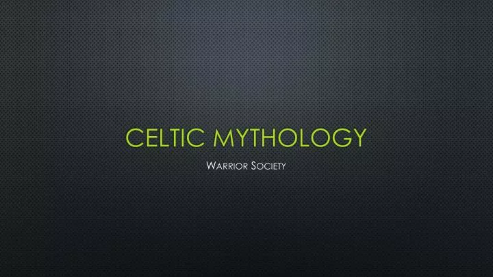 celtic mythology