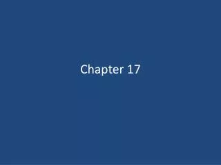 Chapter 17